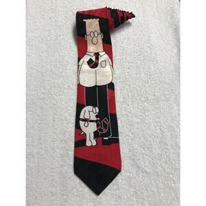 Softwear Dilbert Cartoon Vintage Novelty Tie Necktie Mens